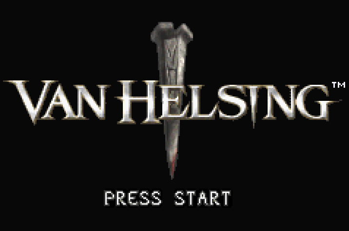 Van Helsing Title Screen